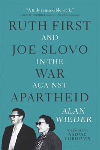 book cover, Ruth First and Joe Slovo